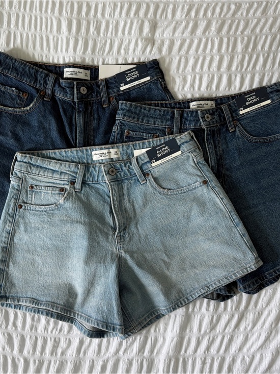 Abercrombie & Fitch Pants - Abercrombie & Fitch Jean Shorts in Light, Medium and Dark